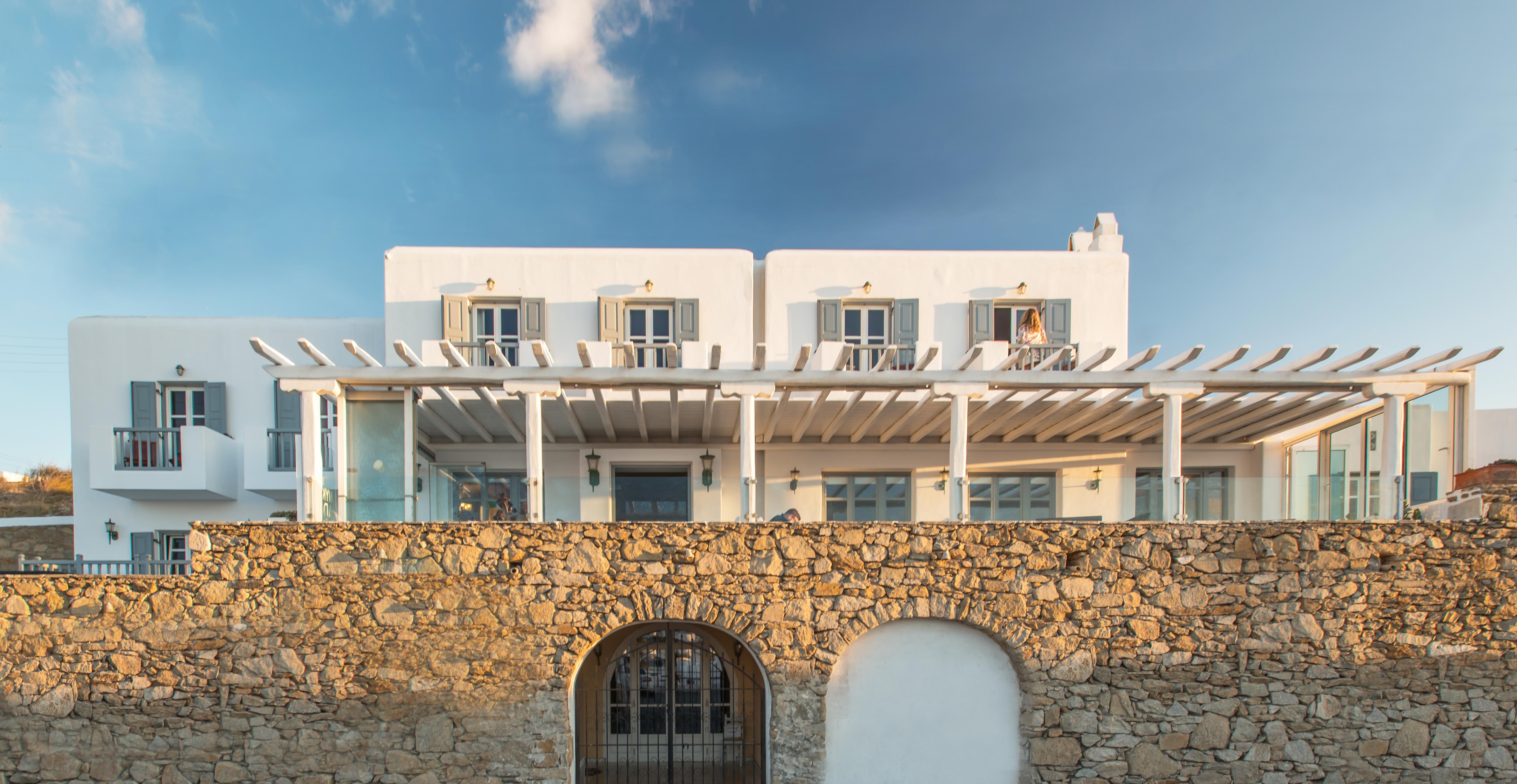 Hotel Adonis Mykonos Town Bagian luar foto